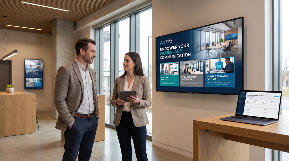 TDM Signage partner supporting clients with scalable digital signage solutions